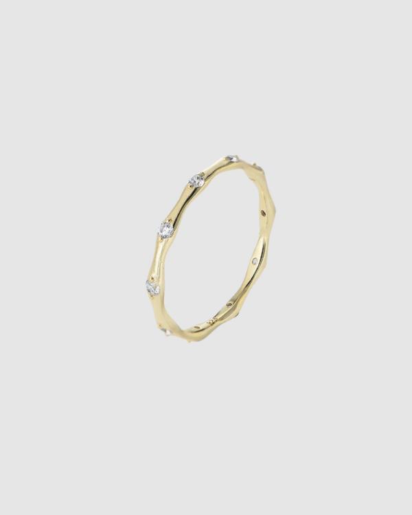 Chuchka - Bamboo Blingi Ring - Jewellery (Gold) Bamboo Blingi Ring