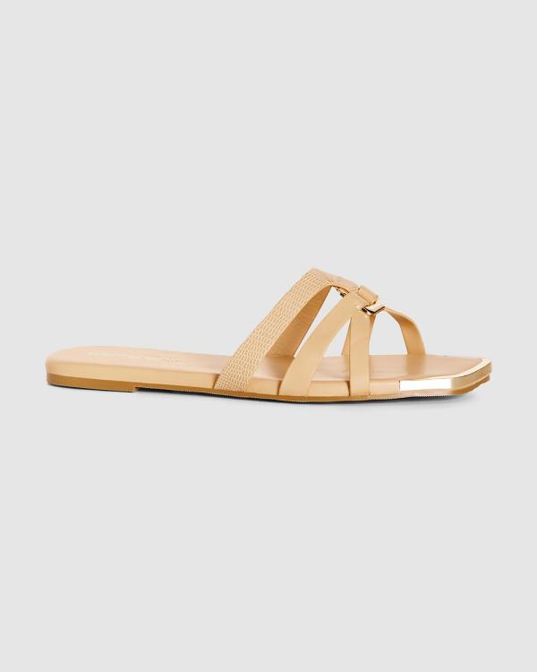 City Chic - WIDE FIT Dressy Diana Sandal - Sandals (Neutral) WIDE FIT Dressy Diana Sandal