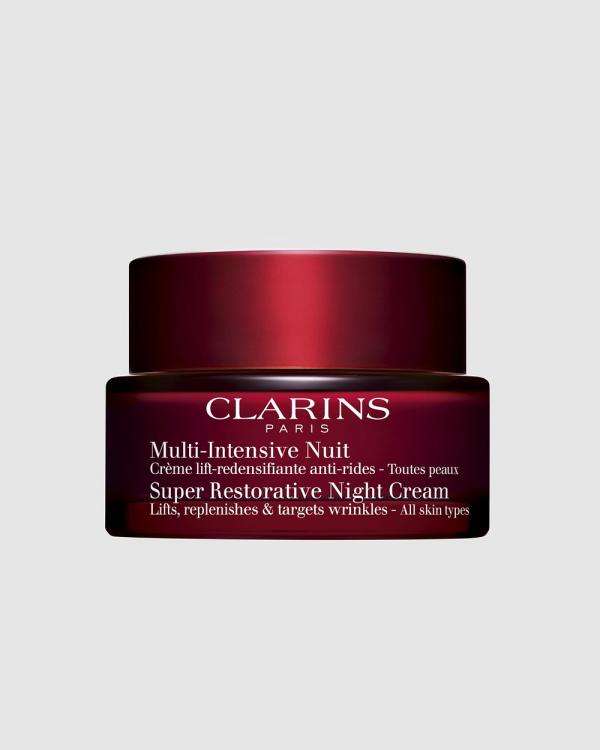 Clarins - Super Restorative Night Cream 50ml   All Skin Types - Skincare (All Skin Types) Super Restorative Night Cream 50ml - All Skin Types