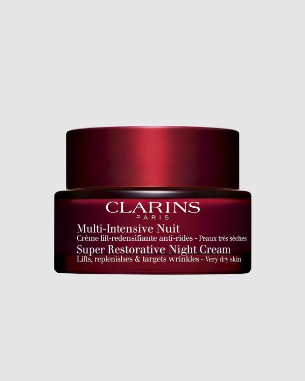 Clarins - Super Restorative Night Cream 50ml   Very Dry Skin - Skincare (Dry Skin) Super Restorative Night Cream 50ml - Very Dry Skin