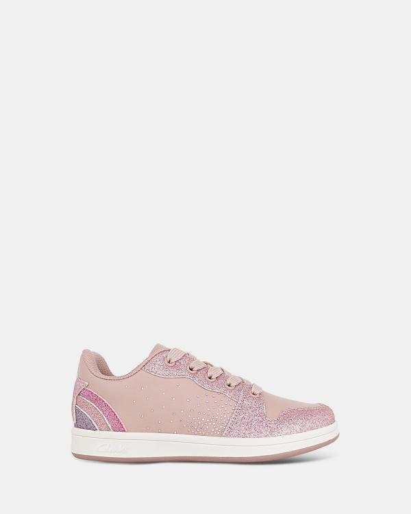 Clarks - Darci Senior - Sneakers (Blush) Darci Senior