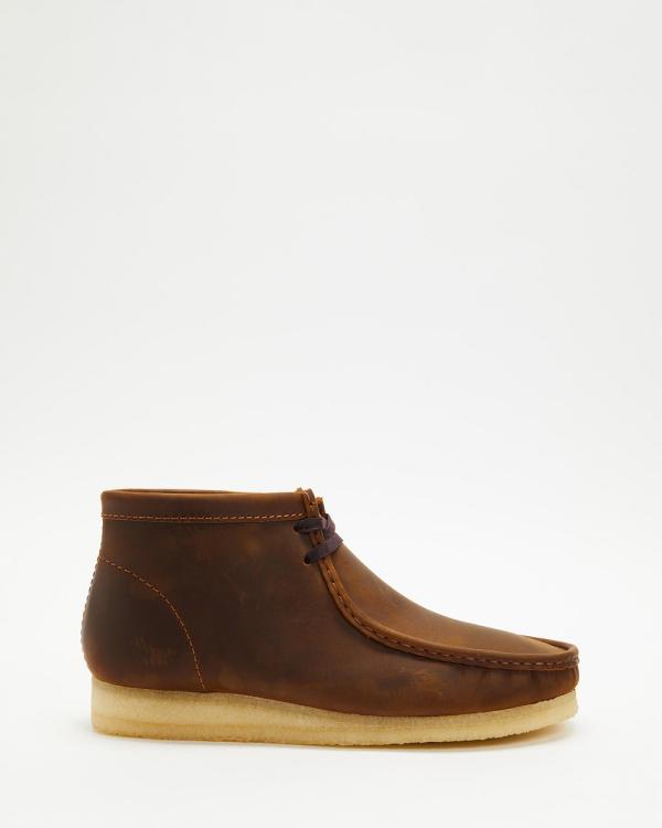 Clarks Originals - Wallabee Boots   Men's - Casual Shoes (Beeswax) Wallabee Boots - Men's