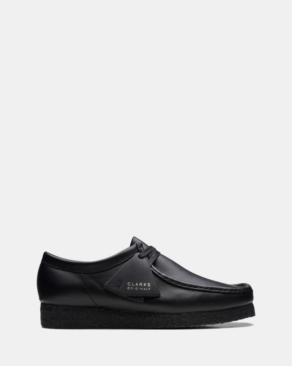 Clarks Originals - Wallabee (M) - Casual Shoes (Black Leather) Wallabee (M)