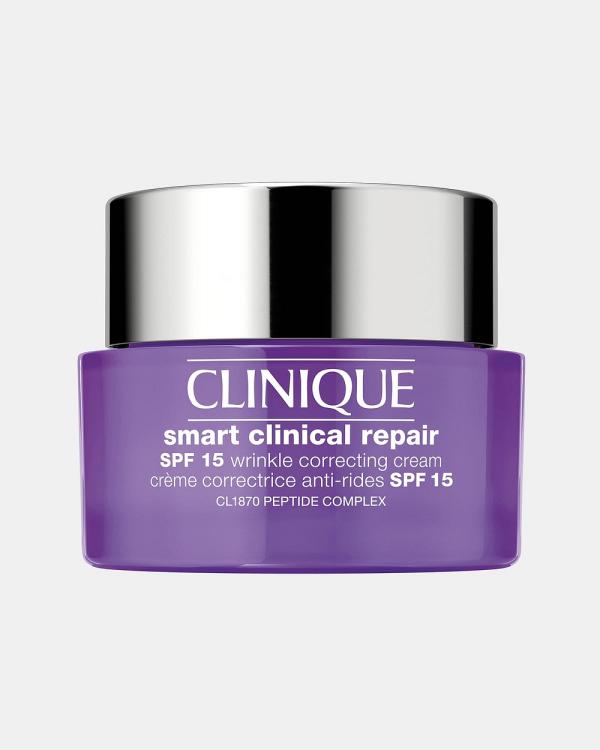 Clinique - Smart Clinical Repair SPF 15 Wrinkle Correcting Cream - Skincare (50ml) Smart Clinical Repair SPF 15 Wrinkle Correcting Cream