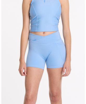 CLIQUE FITNESS - Flex Shorties Periwinkle - Shorts (Blue) Flex Shorties Periwinkle