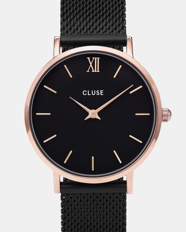Cluse - Minuit Mesh - Watches (Black) Minuit Mesh