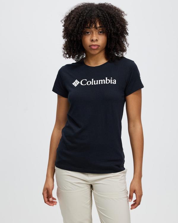 Columbia - Columbia Trek Ss Graphic Tee - Short Sleeve T-Shirts (Black Csc Branded Graphic) Columbia Trek Ss Graphic Tee