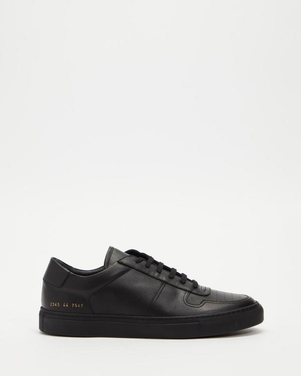 Common Projects - Bball Low Bumpy   Men's - Sneakers (Black) Bball Low Bumpy - Men's