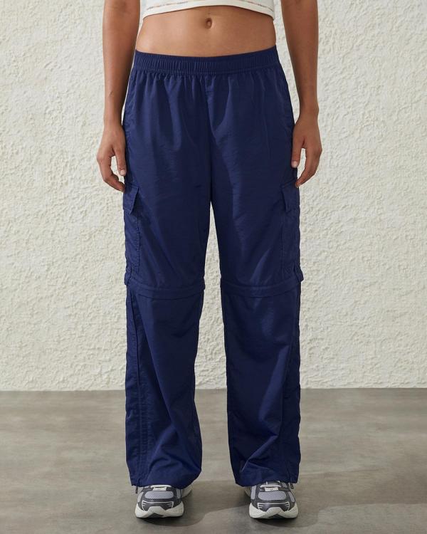 Cotton On Body - Cut Off Active Cargo Pants - Cargo Pants (Quiet Sky) Cut Off Active Cargo Pants
