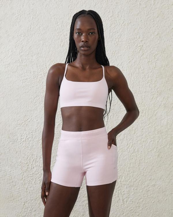 Cotton On Body - Workout Yoga Crop Pink - Sports Tops & Bras (PINK) Workout Yoga Crop Pink