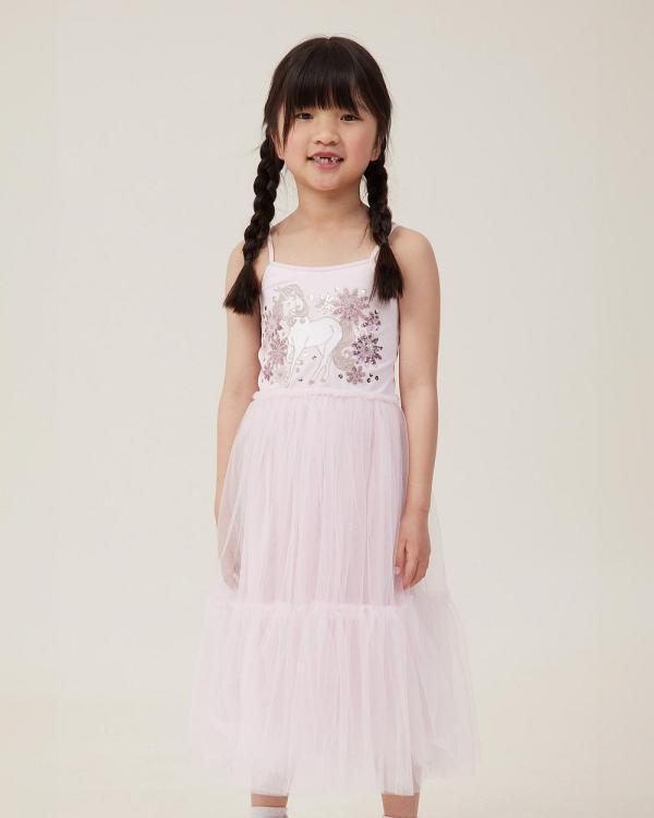 Cotton On Kids - Iris Dress Up Dress   Kids Teens - Dresses (Ballerina & Unicorn Flowers) Iris Dress Up Dress - Kids-Teens