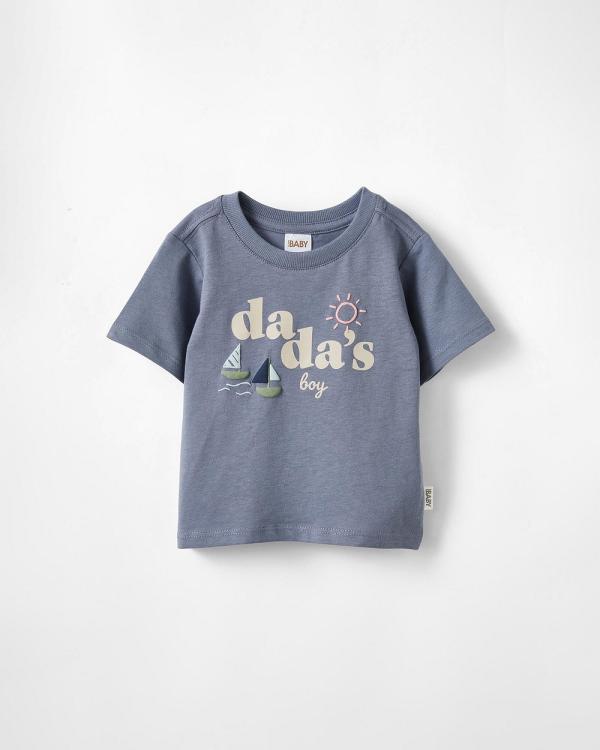 Cotton On Kids - Jamie Short Sleeve Graphic Print Tee - Coats & Jackets (STEELDADA S BOY) Jamie Short Sleeve Graphic Print Tee