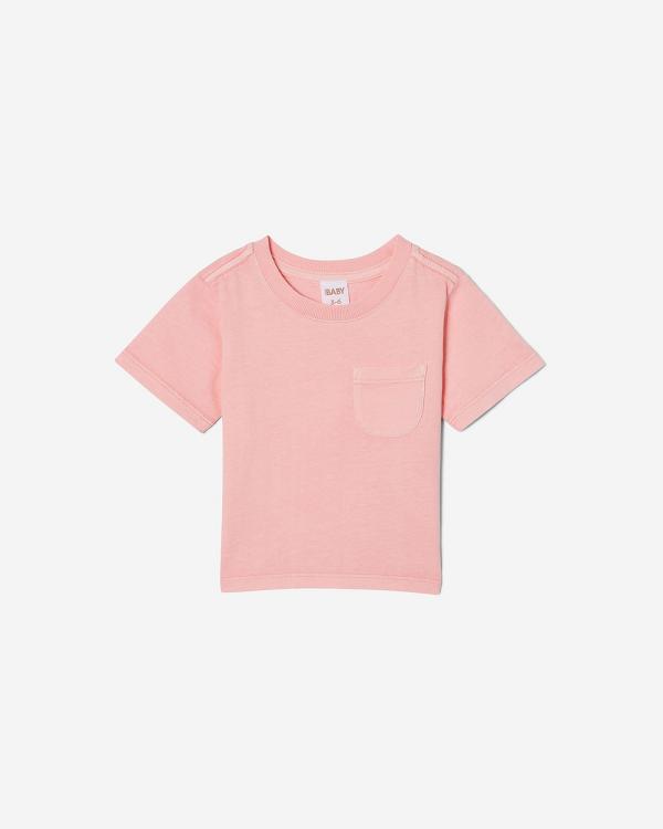 Cotton On Kids - Jamie Short Sleeve Tee - Tops (PINK) Jamie Short Sleeve Tee