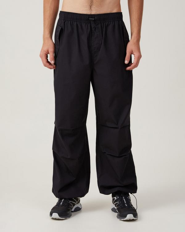 Cotton On - Parachute Field Pant Black - Pants (BLACK) Parachute Field Pant Black