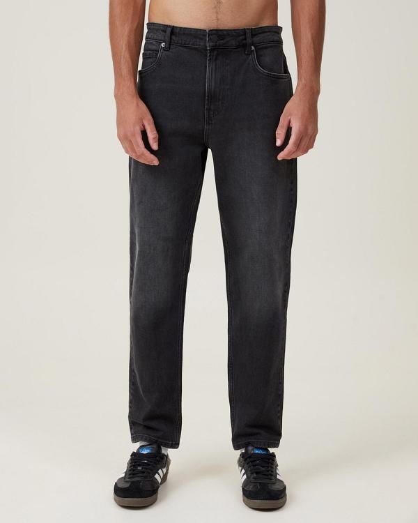 Cotton On - Relaxed Tapered Jeans - Tapered (Rapture Black) Relaxed Tapered Jeans