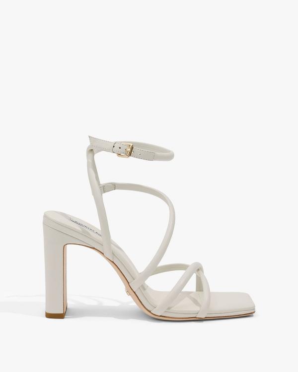 Country Road - Giselle Heel - Mid-low heels (White) Giselle Heel