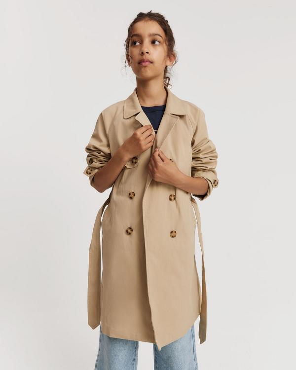 Country Road - Trench Coat - Coats & Jackets (Neutrals) Trench Coat