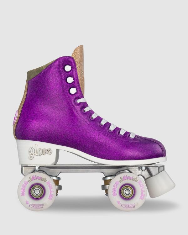 Crazy Skates - Disco Glam - Performance Shoes (Purple) Disco Glam