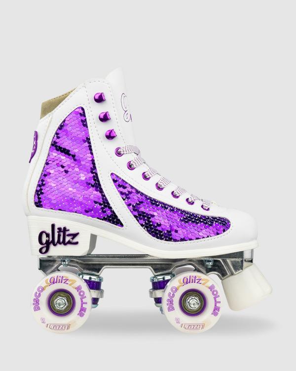 Crazy Skates - Disco Glitz - Performance Shoes (Purple) Disco Glitz