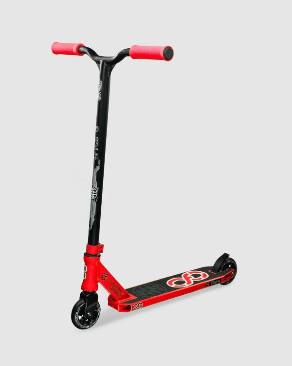 Crazy Skates - Flare Stunt Trick Scooter - All toys (Red) Flare Stunt-Trick Scooter