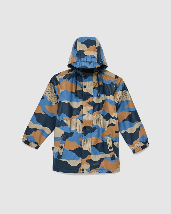 Crywolf - Play Jacket Camo Mountain - Coats & Jackets (Multi) Play Jacket Camo Mountain