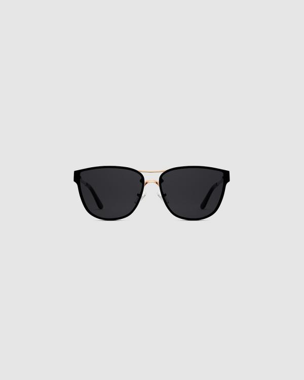 Daniel Wellington - Ambler Steel Sunglasses - Sunglasses (Black) Ambler Steel Sunglasses