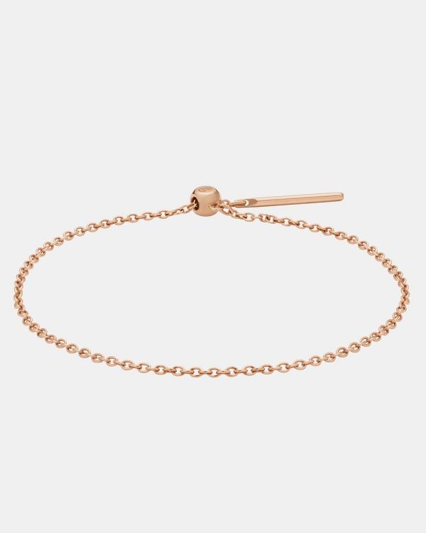 Daniel Wellington - Charm Chain Bracelet - Jewellery (Rose Gold) Charm Chain Bracelet
