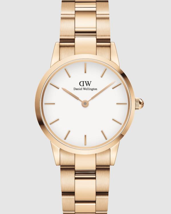 Daniel Wellington - Iconic Link 28mm - Watches (Rose gold) Iconic Link 28mm