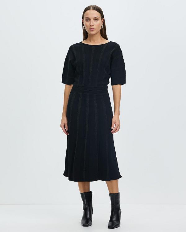 David Lawrence - Copenhagen Knit Dress - Dresses (BLACK) Copenhagen Knit Dress