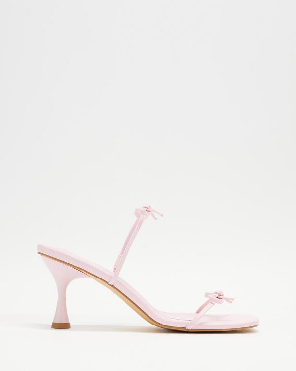 Dazie - Arrow Mule Heels - Heels (Pale Pink) Arrow Mule Heels