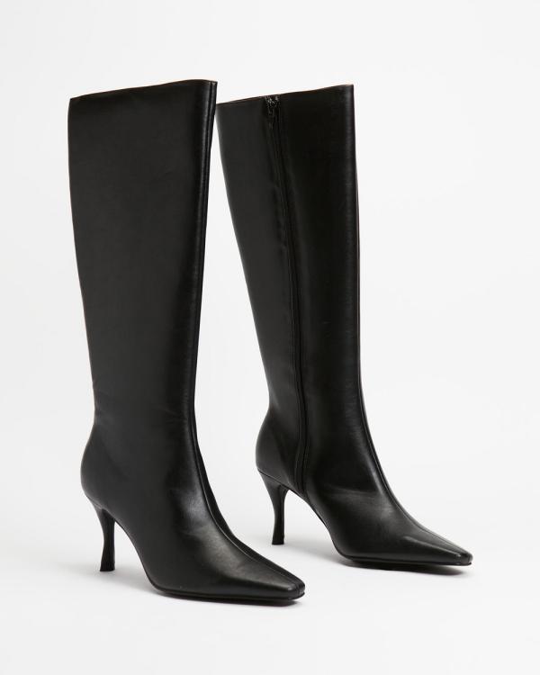 Dazie - Naomi Knee High Boots - Knee-High Boots (Black) Naomi Knee High Boots