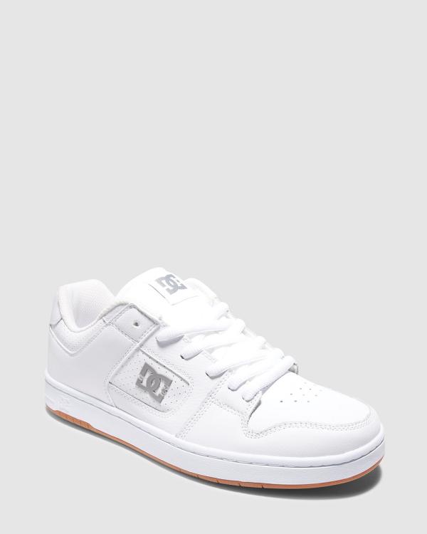 DC Shoes - Men's Manteca 4 Shoes - Lifestyle Sneakers (WHITE/BATTLESHIP/WHITE) Men's Manteca 4 Shoes