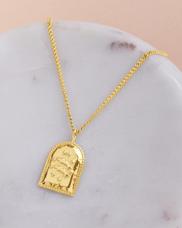 Dear Addison - Gemini Zodiac Necklace - Jewellery (Gold) Gemini Zodiac Necklace