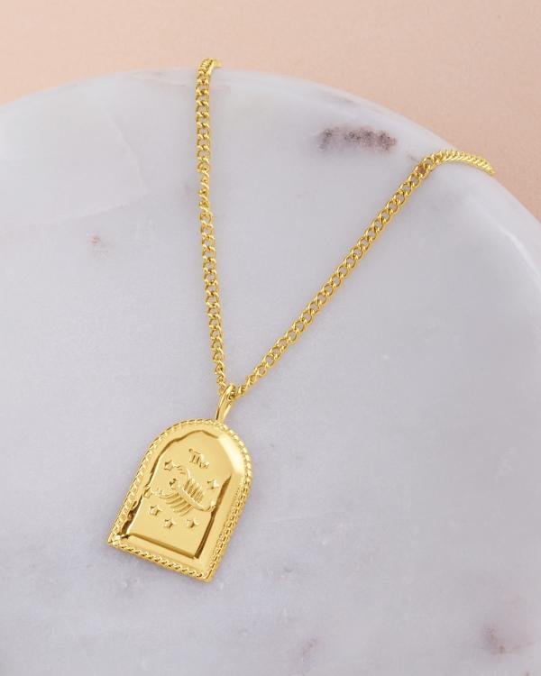 Dear Addison - Scorpio Zodiac Necklace - Jewellery (Gold) Scorpio Zodiac Necklace