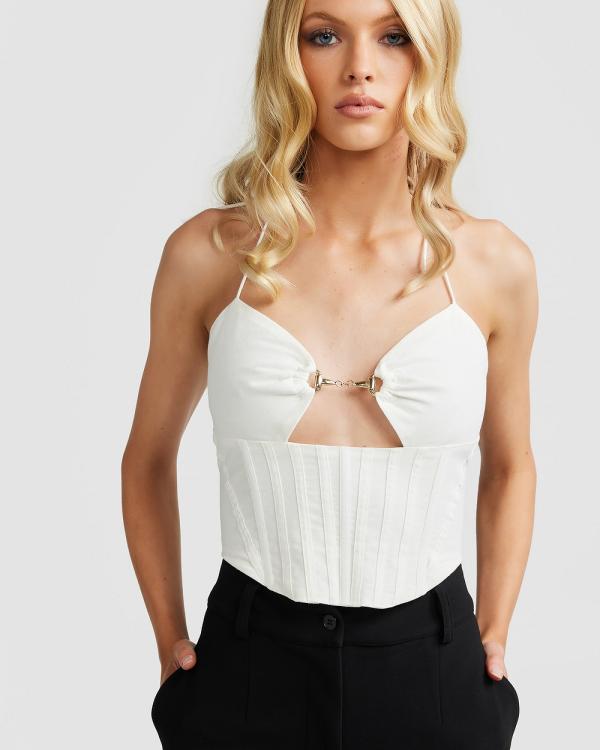 DERMA Department - The Capri Corset Top - Cropped tops (The Capri Corset Top) The Capri Corset Top