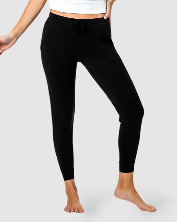 Deshabille - Leona Lounge Pant - Sleepwear (Black) Leona Lounge Pant