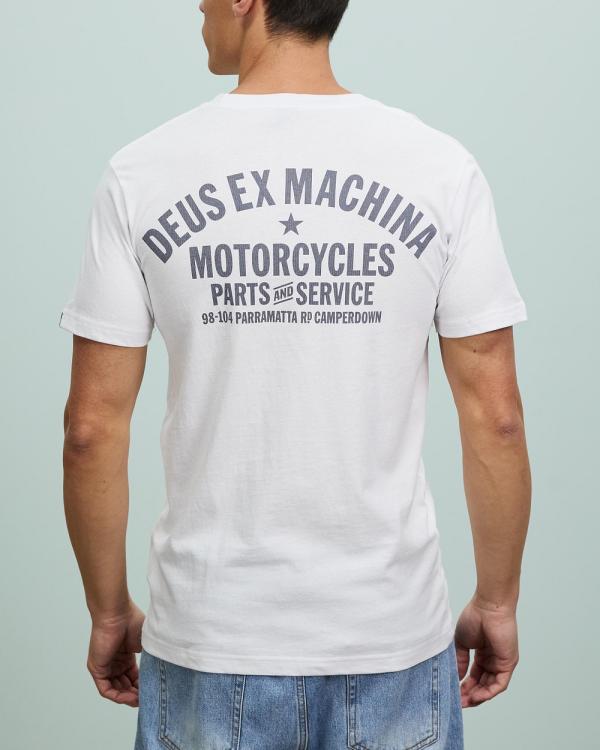 Deus Ex Machina - Camperdown Tee - T-Shirts & Singlets (White) Camperdown Tee