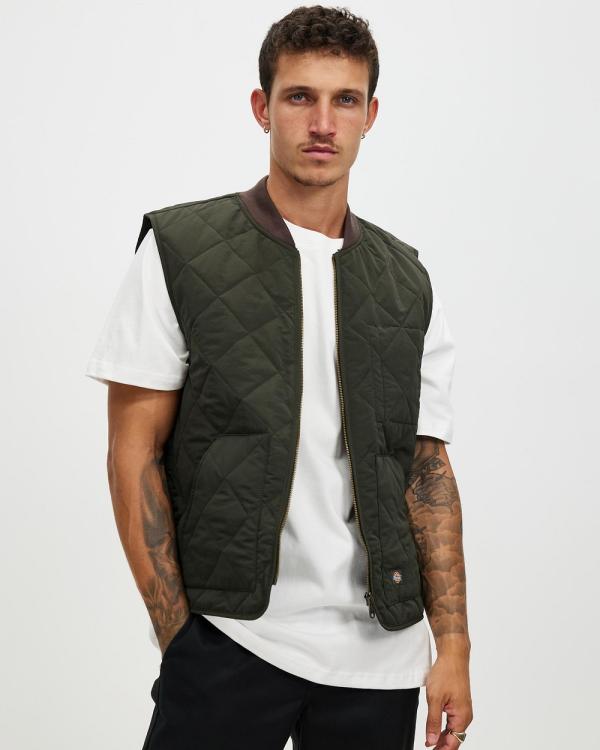 Dickies - Vincent Vest - Coats & Jackets (Olive Green) Vincent Vest