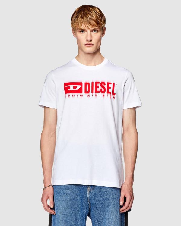 Diesel - Diegor T Shirt - T-Shirts & Singlets (White) Diegor T-Shirt