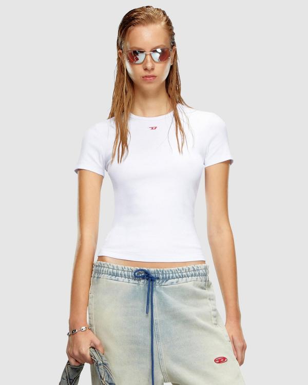 Diesel - Ele T Shirt - Tops (White) Ele T-Shirt