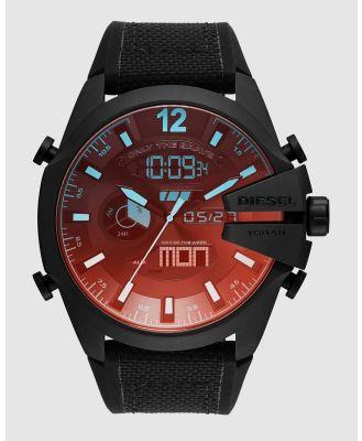 Diesel - Mega Chief Black Analogue Digital Watch - Watches (Black) Mega Chief Black Analogue-Digital Watch