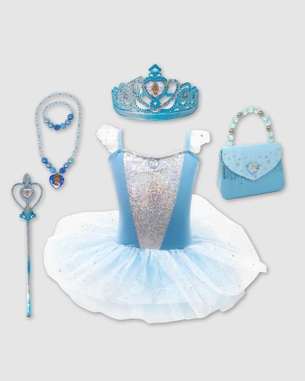 Disney Princess by Pink Poppy - Disney Princess Cinderella Ultimate Celebration Tutu Fashion Pack - Accessories (Blue) Disney Princess Cinderella Ultimate Celebration Tutu Fashion Pack