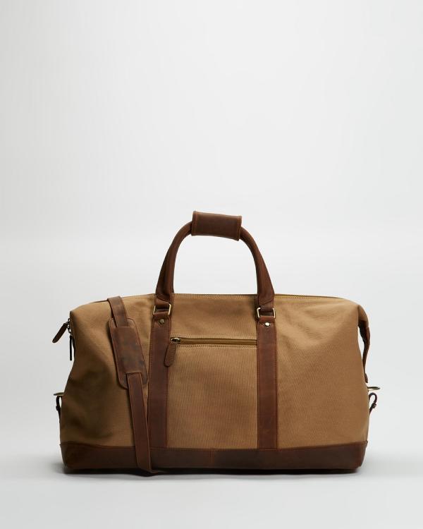 Double Oak Mills - Uptown Weekender - Bags (Dirty Sand) Uptown Weekender