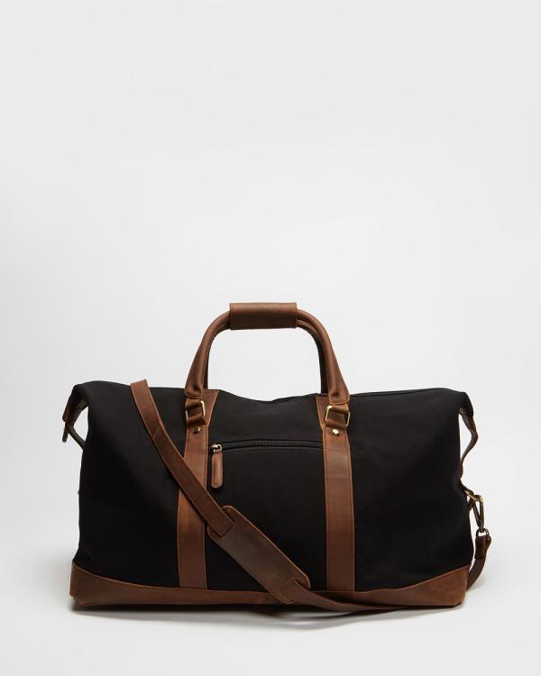 Double Oak Mills - Uptown Weekender - Duffle Bags (Black) Uptown Weekender