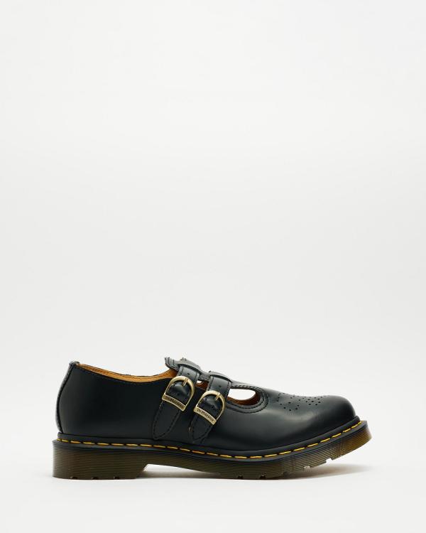 Dr Martens - Womens 8065 Mary Jane Shoes - Flats (Black Smooth) Womens 8065 Mary Jane Shoes