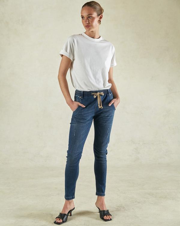 DRICOPER DENIM - Active Classic Ankle Length Jeans - Jeans (Classic Mid) Active Classic Ankle Length Jeans