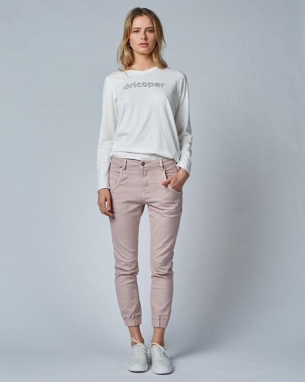 DRICOPER DENIM - Cuffed Jeans - Cargo Pants (Pink Clay) Cuffed Jeans