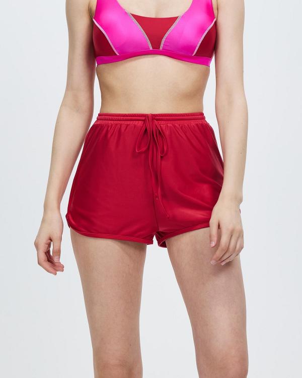 Duskii - Mel Shorts - Swimwear (Red) Mel Shorts