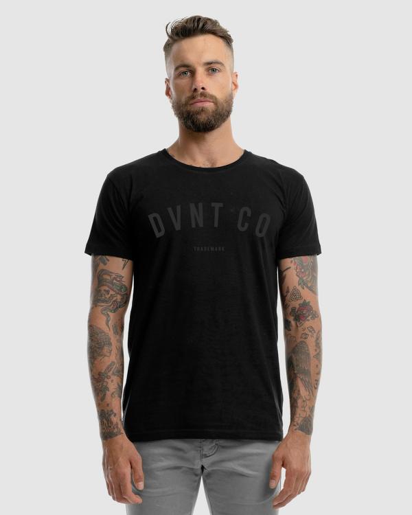 DVNT - Arch Mono Tee - T-Shirts & Singlets (BLACK) Arch Mono Tee