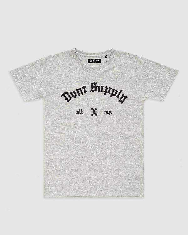 DVNT - Originals Tee   Youth - Short Sleeve T-Shirts (Marle Grey) Originals Tee - Youth